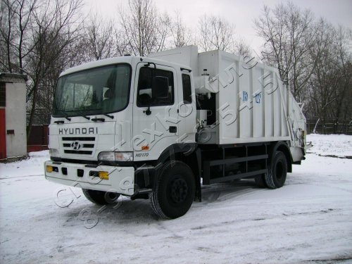 Мусоровозы на базе HYUNDAI HD-170